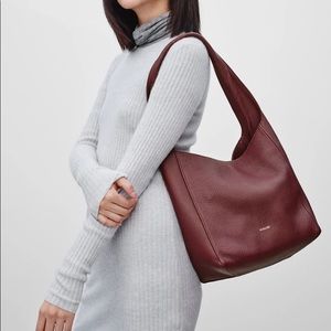 Aritzia (Auxiliary) - Leather Silo Hobo Bag